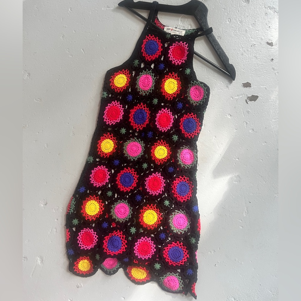 H&M Coachella Collection Crochet Dress